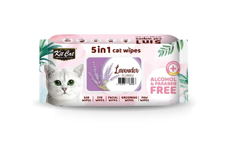 - Smart cat litter box with automatic cleaningKit Cat 5 in 1 Cat Wipes - Lavender (80pcs) | Paraben & Alcohol Free