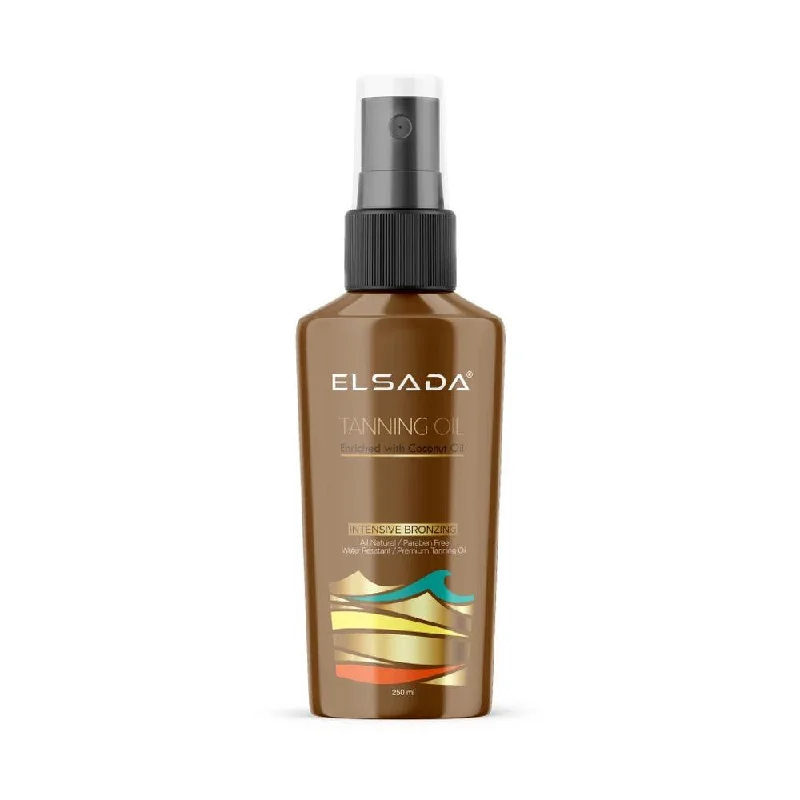 making it smoother and more shiny.Elsada Tanning Oil Coconut 250 ml