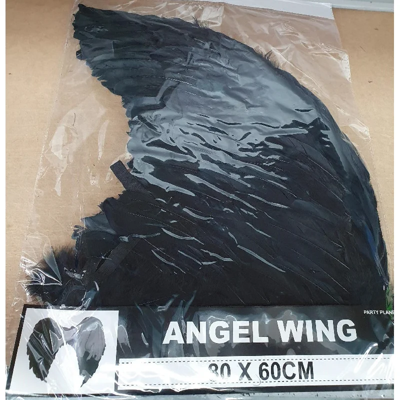 - ​​Christmas pet Christmas clothingAngel Wings Adults - Black