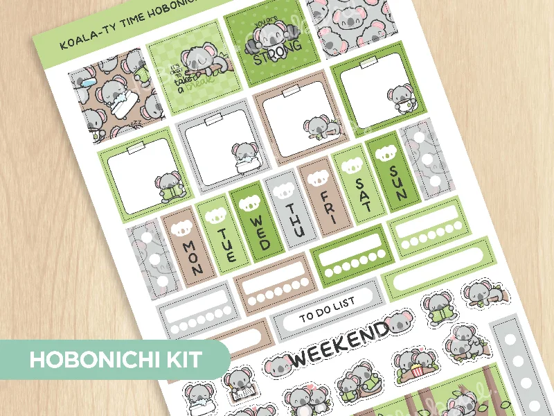  -Non-contact cat thermometerKoala-Ty Time Theme Hobonichi Weeks Kit