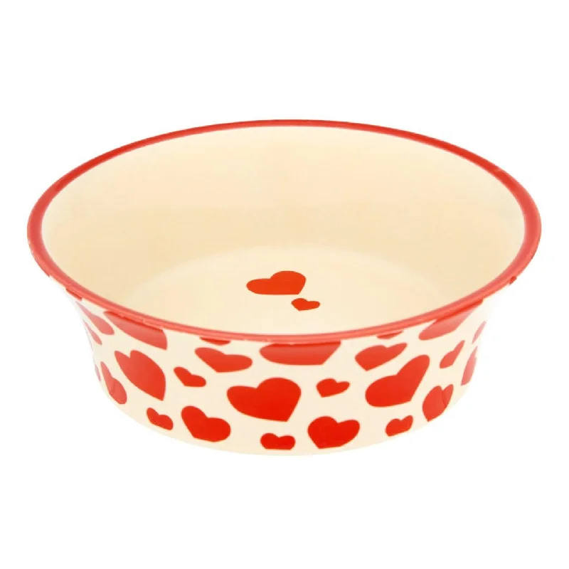    - Cat food discounts and promotions  Petface Ceramic Red Heart Cat Bowl Flared