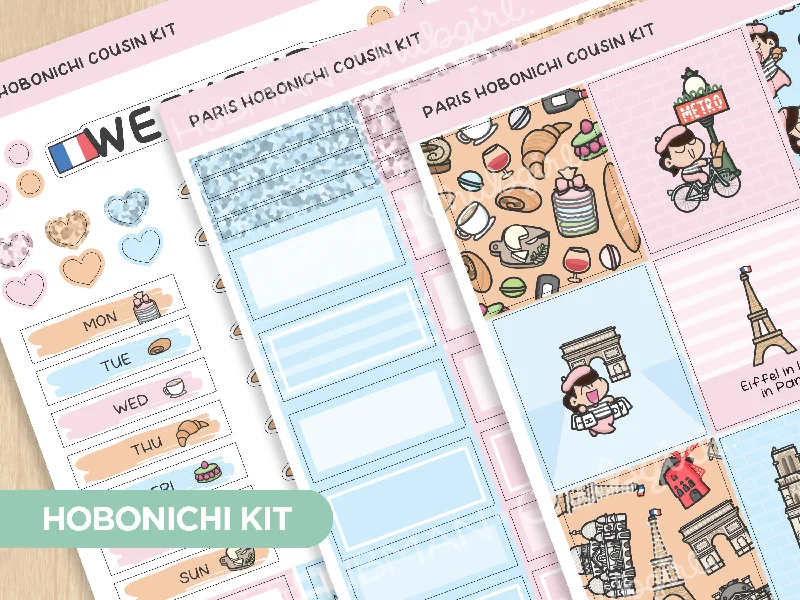 - Pet smart GPS locatorParis Theme Hobonichi Cousin Weekly Kit (Set of 3)