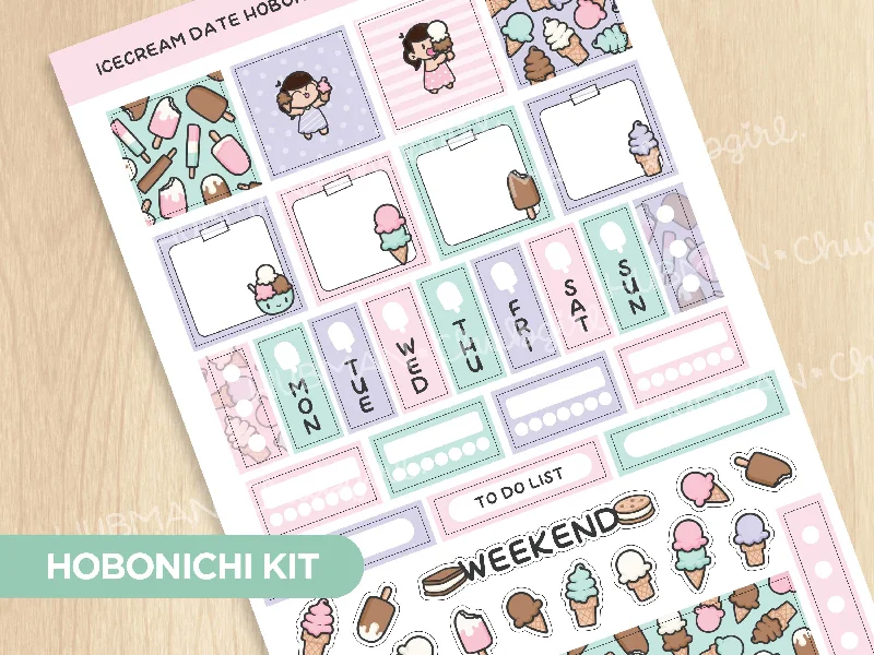 - Remote interactive pet feederIcecream Date Theme Hobonichi Weeks Kit